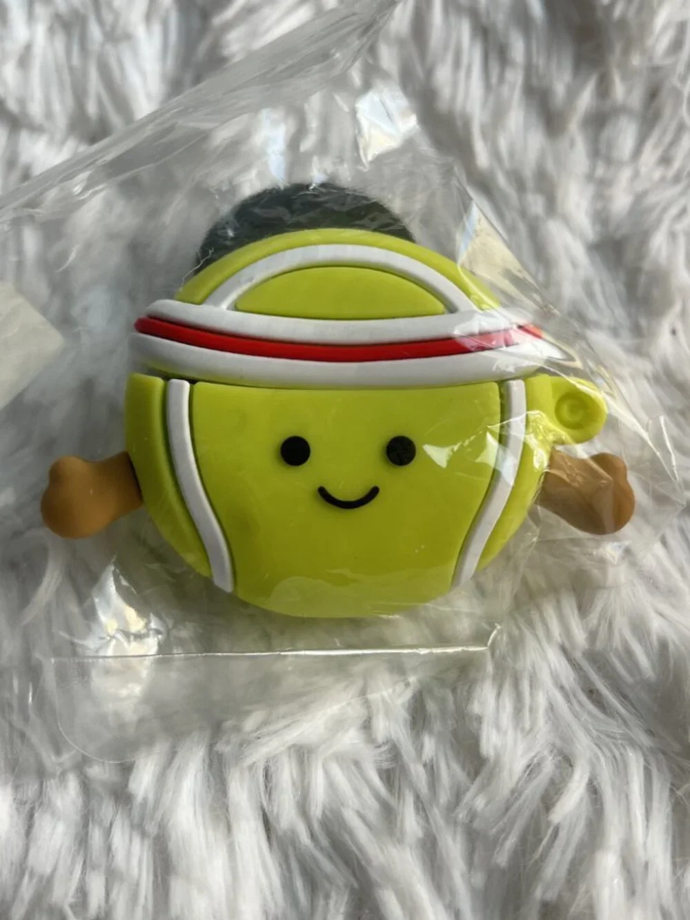 Jellycat Tennis Ball Apple Airpod 4 Case